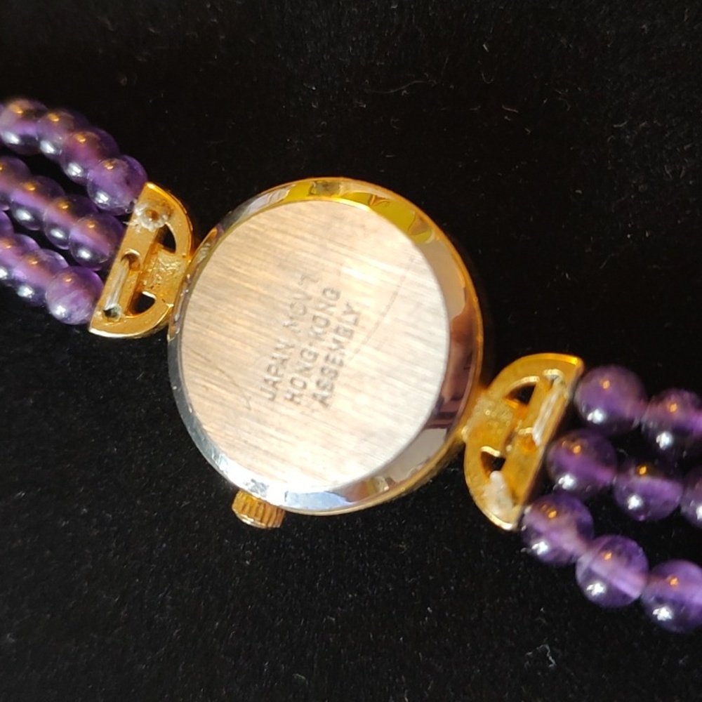 Amethyst Beaded Watch - Picture 5 of 7